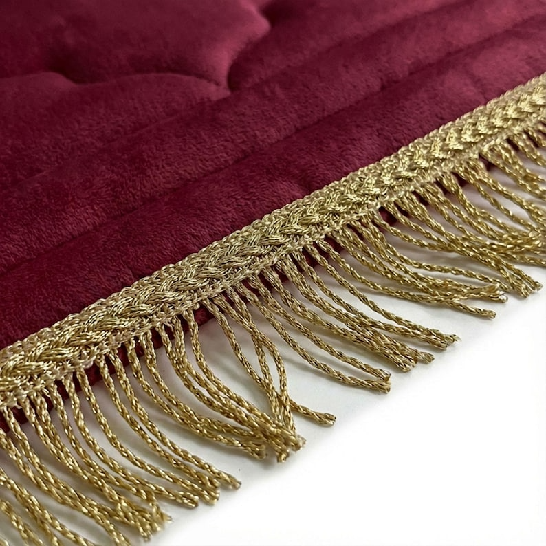 Luxury Maroon Prayer Mat